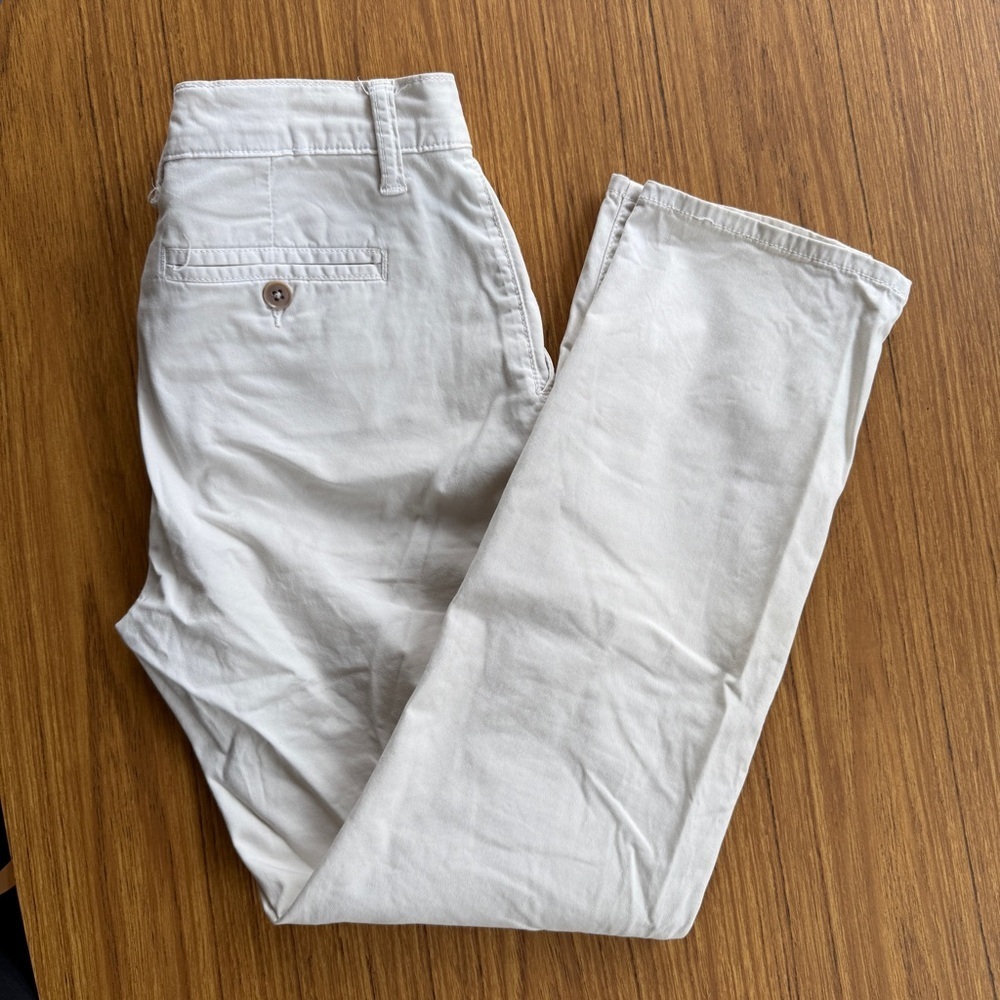 J Brand Cream Chino Pants Women’s Size 26